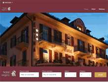 Tablet Screenshot of hotelreginacortina.com
